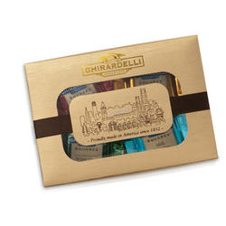 San Francisco Skyline Ghirardelli Chocolate Sampler Gift Box