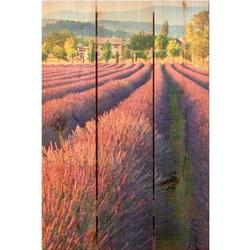 Handcrafted French Lavender Wooden Wall Art