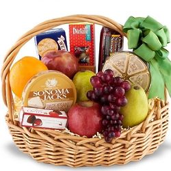 Deluxe Finest Fruit Gourmet Gift Basket