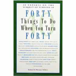 40 Things to Do When You Turn Forty Book - FindGift.com