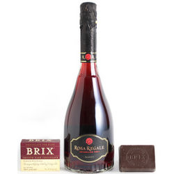 Banfi Rosa Regale Brachetto & Brix Chocolate Set