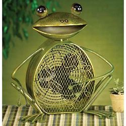 Frog Figurine Fan