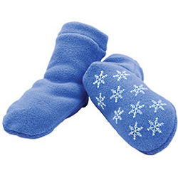 Blue Slipper Socks for Infants and Toddlers