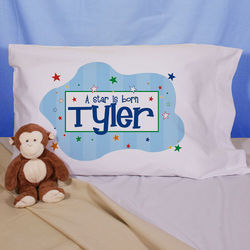 A Star is Born New Baby Personalized Pillowcase