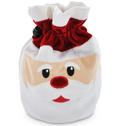 Jolly Santa Bag with Chocolate Squares
