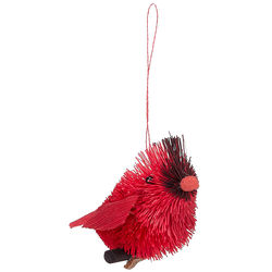 Buri Fiber Cardinal Ornament