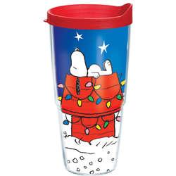 Tervis Peanuts Holiday Scene Tumbler with Lid