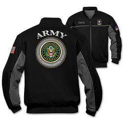 Men's Personalized Army Salute Jacket
