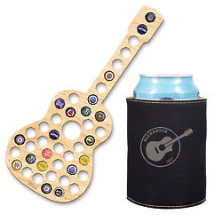 Acoustics Custom Can Holder and Beer Cap Wall Decor