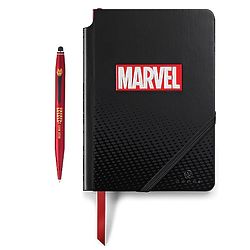 Personalized Cross Marvel Iron Man Journal Gift Set