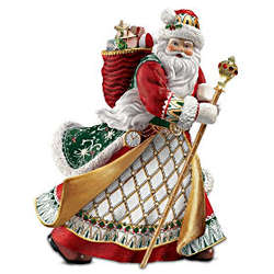 Precious Treasure Heirloom Santa Claus Figurine