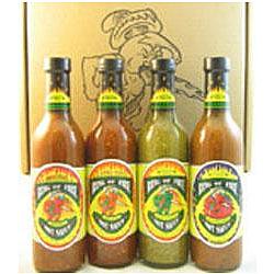 Ring of Fire Hot Sauce Gift Box
