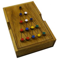 Large Last Fighter Wooden Brain Teaser Puzzle