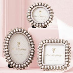Precious Pearls Jeweled Mini Photo Frame