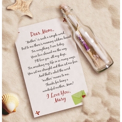 Mother's Day Message In A Bottle