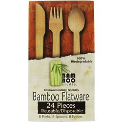 Bamboo Flatware Set
