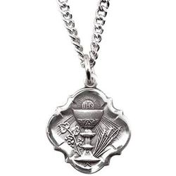 First Communion Medal Necklace