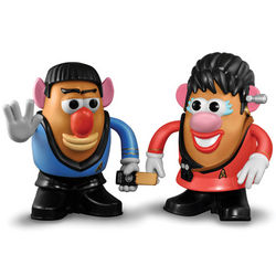 Star Trek Spock and Uhura Mr. Potato Head Toys