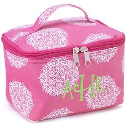 Mini Pink Maddie Personalized Cosmetic Bag