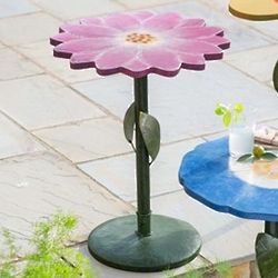 Coreopsis Flower Metal Side Table