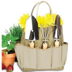 Large Garden Tote with Tools