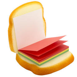 You're Gonna Eat Your Words Bread Scented Sandwich Memo Pad