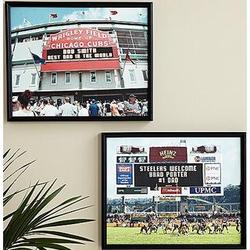Personalized MLB and NFL Canvas Scoreboard Print