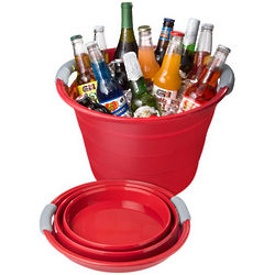 Collapsible Beverage Bin