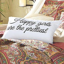 Happy Girl Pillow