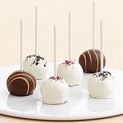 Red Velvet, Cookies and Cream, and Peanut Butter Cake Pops