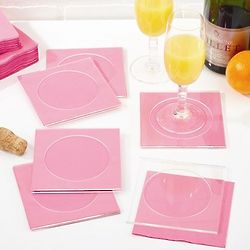 6 High n' Dry Cocktail Napkin Coasters