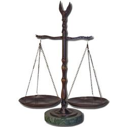 Scales of Justice Statue