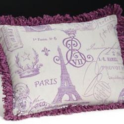 French Motif Lavender Scented Pillow