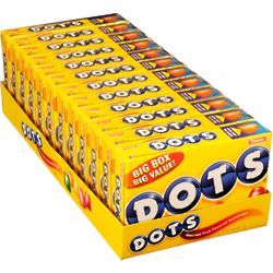 Dots Chewy Candies Theatre Size Boxes