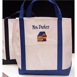 Personalized Teacher's Tote Bag