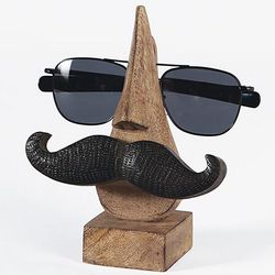 Nose with Moustache Glasses Stand
