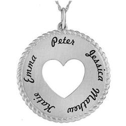 Personalized Always in My Heart Necklace