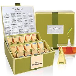 With Caring Concern Tea Forte Tea Collection Gift Box