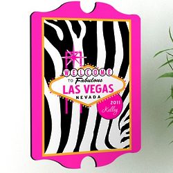 Personalized Las Vegas Vintage Sign