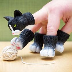 Handicat Kitty Finger Puppet