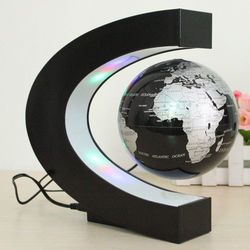 C-Shape Magnetic Levitation Floating Globe