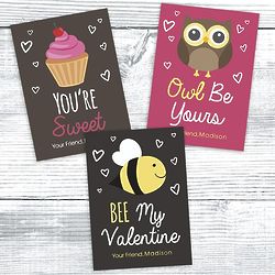 Personalized Be Mine Valentine's Greeting Cards