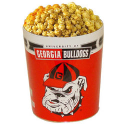 University of Georgia 3-Way Popcorn Tin