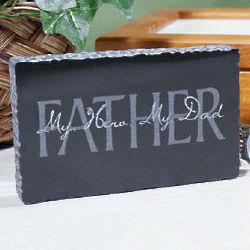 Father's Day Personalized Marble Plaque