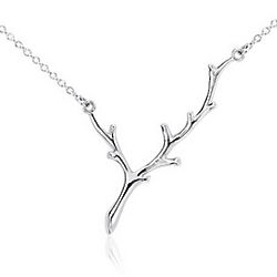 Branch Necklace in Sterling Silver