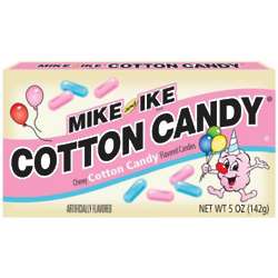 Mike and Ike Cotton Candy Chewy Candy in Theatre Size Boxes