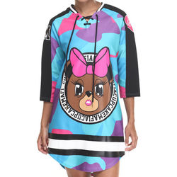 Women's Pink Cupcake Mafia Hockey Jersey Dress
