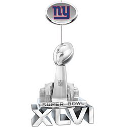 NFL New York Giants 2012 Super Bowl XLVI Championship Ornament