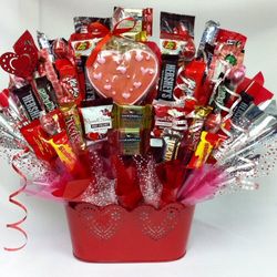 I Heart You Candy Bouquet