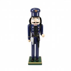 Wooden Christmas Nutcracker Police Officer